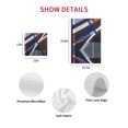 thumbnail image 7 of Blue Brown Geometric Kitchen Dish Towels for Drying Dishes Set of 2, Modern Abstract Art Lines Waffle Weave Microfiber Hand Tea Bathroom Towels Quick Dry & Absorbent Towel 12x12, 7 of 7