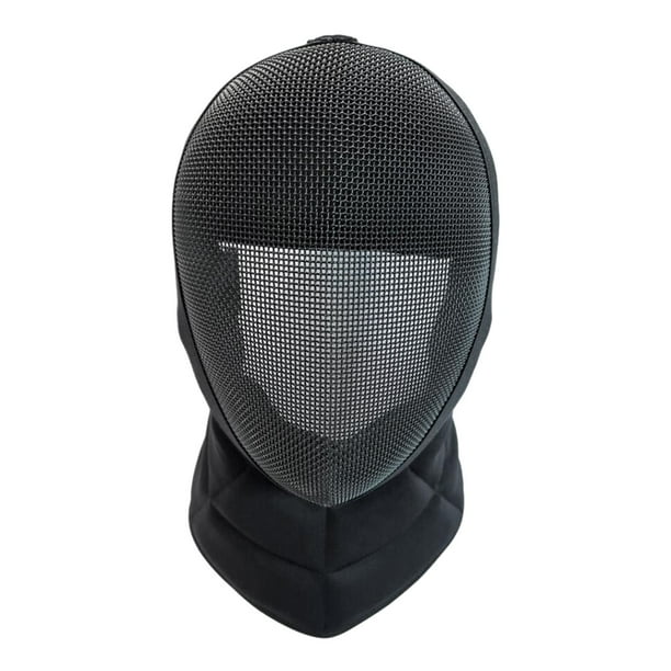Máscara de esgrima con espada, casco de esgrima para entrenador, profesional, a prueba de puñaladas, transpirable para M