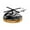 Golden, variant on Pebbuoy Solar Powered Fighter Airplane Car Air Freshener Creative Shape Auto Essential Oil Diffuser Car Ornament