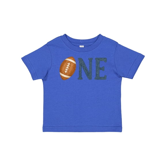 Inktastic First Birthday Football Theme Boys or Girls Baby T-Shirt