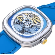 SevenFriday T1-09 Unisex Beach Club Blue Strap Automatic Watch