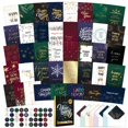 thumbnail image 1 of [ Paquete de 40 Tarjetas Decorables con Foil para Año Nuevo 13x18 cm ], 1 of 6