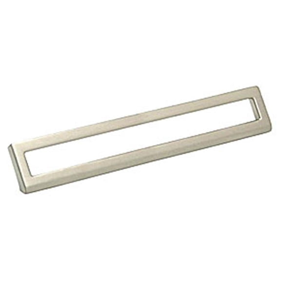 Topex 8-102222419234 Bent Rectangular Pull 192 x 224mm Polished Satin Nickel
