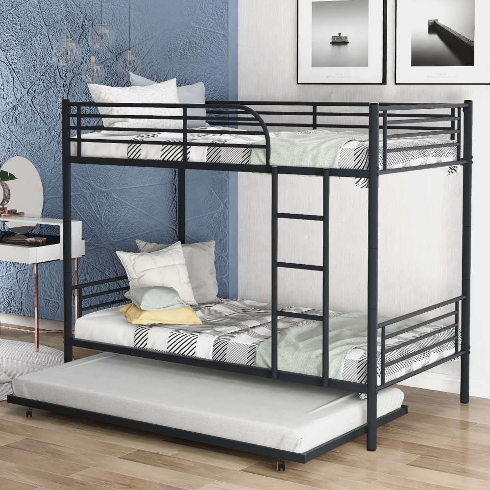 metal twin bed