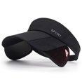 thumbnail image 2 of Sombreros de sol deportivos de verano para hombres y mujeres, gorra con visera ajustable, protección UV, Top vacío, tenis, Golf, correr, ciclismo, protector solar, 2 of 4