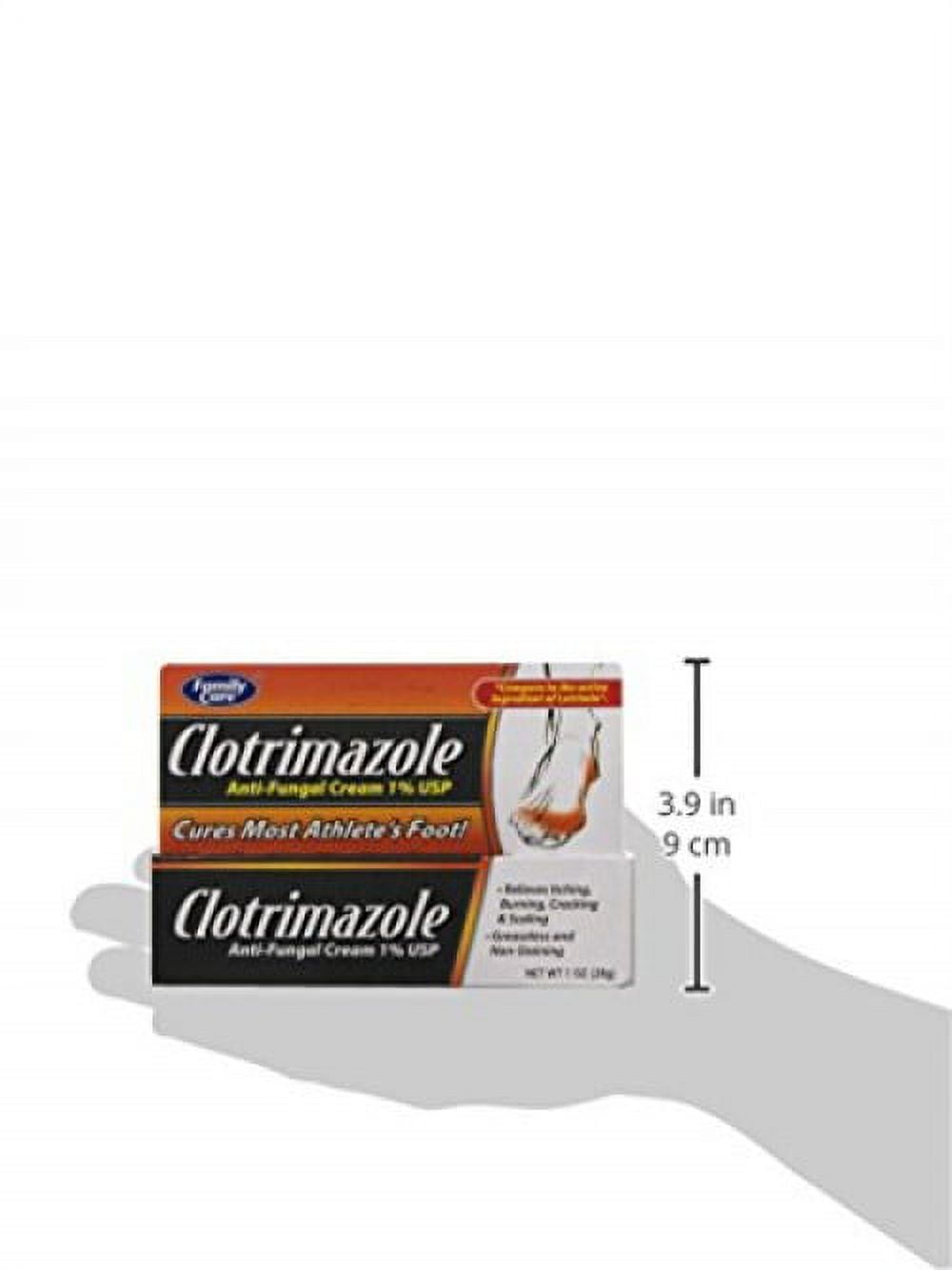 Family Care 831527005052-1 Clotrimazole Anti-Fungal Cream, 1% USP