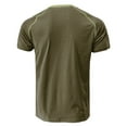 thumbnail image 5 of Mens Shirts Summer Clearance Short-sleeved T-shirt Casual Solid Top Short-sleeved Casual Sports Daily Top Blouse, 5 of 7