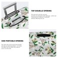 thumbnail image 3 of Logiee Lilies Flowers Print Travel Luggage Cover,Suitcase Protector, Washable Elastic Suitcase Baggage Cover,Closure for Wheeled Suitcase Fit 18-32 Inch Luggage-Large, 3 of 7