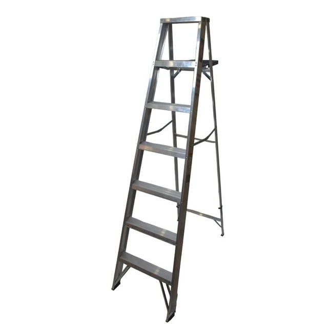 Escalera de Tijera Akron Herramientas Escalera Tijera de Aluminio Tipo III 6 Escalones 150kg
