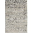 thumbnail image 2 of Nourison Sleek Textures Abstract Ivory/Beige 5'3" x 7'3" Area Rug, (5x7), 2 of 8