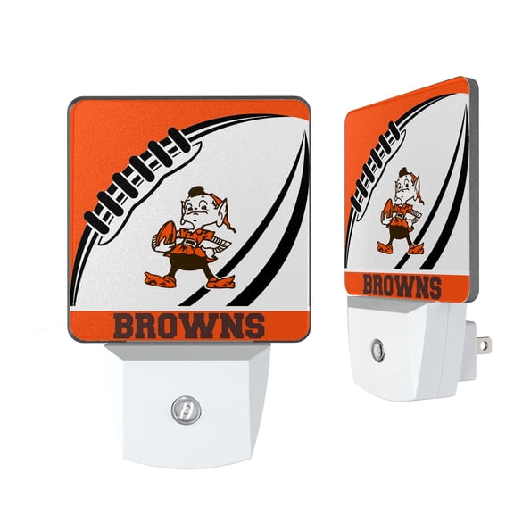 Cleveland Browns Passtime Design Nightlight 2-Pack