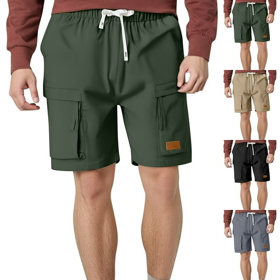 Mens Shorts Casual Men's Summer Outdoor Shorts Men's Summer Beach Shorts Quick Dry Athletic Workout Gym Shorts Mens Running Shorts with Pockets