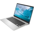thumbnail image 2 of HP Chromebook 14", Intel Celeron N4120, 4GB RAM, 64GB eMMC, Chrome OS HP 14a-na0226nr Plata, 2 of 4