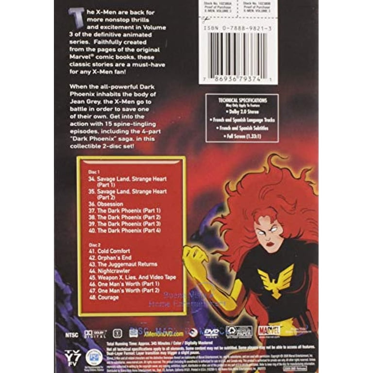 Disney's X-Men: Volume 3 - Superheroes Movie, Heroes Saga (DVD
