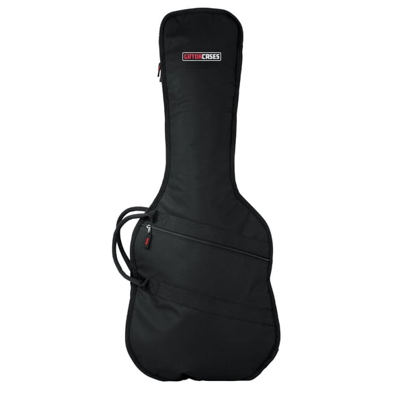 Funda de guitarra con forma de cocodrilo acolchada de espuma para minieléctricos