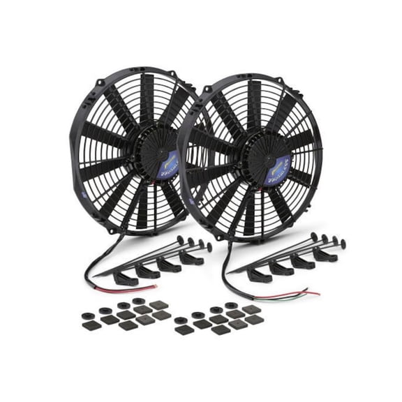 Proform Universal Brushless Fan Dual 12in Straight Blade