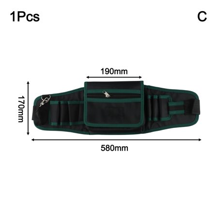 Electrician Tool Waist Bag Storage Bag 600D Oxford Cloth Hardware Drill Tool Bag Electrician Tool Waist Bag Storage Bag 600D Oxford Cloth Hardware Drill Tool Bag