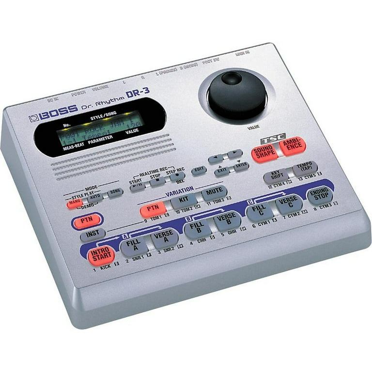 DTM・DAW BOSS DR-3 Dr.Rhythm Boss DR-3 Dr. Rhythm Drum Machine - Walmart.com