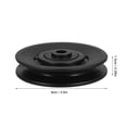 thumbnail image 3 of unbranded 4Ud Negro Pulley Wheel Para Gym Equipos Durable Fácil Instalación Y Resistente A Abrasión, 3 of 5