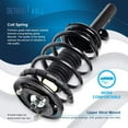 thumbnail image 3 of Detroit Axle - Front Struts w/ Coil Spring + Sway Bars Replacement for 1995-2003 Ford Windstar - 4pc Set, 3 of 6