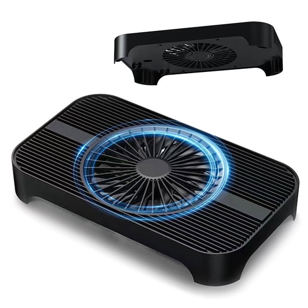 Ventilador Enfriamiento Disinculares Térmicos Radiador Base Protective Net Silent Desktop DC 5V USB Rotor Alimentación Pequeño para La Caja Televisión Del Enrutador Rojo