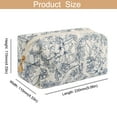 thumbnail image 3 of Soda Candy Makeup Bag Travel Toiletry Bag for Women Small Cosmetic Bags Cute Quilted Cotton Makeup Pouch Zipper Floral Portable Storage Cosmetic Travel Cloth Bag, 3 of 8