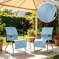 thumbnail image 5 of Summer Ice Silk Chair Cushion with Backrest, Breathable Non- Integrated Seat Cushion for Office and Home, Cool Seat Pad for Long Sitting Hours on Desk & Gaming Chairs, 5 of 5