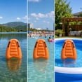 thumbnail image 4 of Inflatable Surf Board Portable Swimming Body Board With Handles Blow Up Float Board Learn To Swim Summer Fun Pool Beach Water Game Playthings, 4 of 7