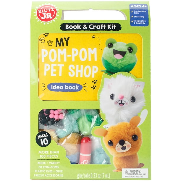 Klutz Jr My Pom Pom Pet Shop Walmart Com Walmart Com
