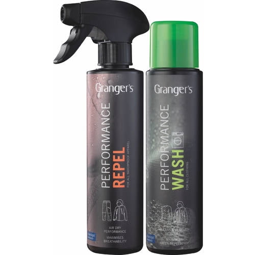 Granger's Performance Wash and Performance Repel Waterproofer for Outerwear Hard Shell Care Kit The Ultimate washing... by Granger'S