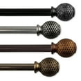 thumbnail image 3 of Domovina Abel 13/16" Single Curtain Rod-Color:Antique Brass,Size:18-28", 3 of 3