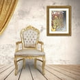 thumbnail image 3 of Wang, John Z. 14x18 Gold Ornate Wood Framed with Double Matting Museum Art Print Titled - Dream Flowers IV, 3 of 4