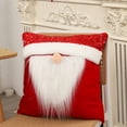 thumbnail image 6 of Uxgjfwu Christmas Pillow, Red Doll Decorative Sofa Chair Cushion for Holiday Scene Setting Home Decor, Christmas Pillow, 6 of 7