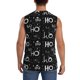 thumbnail image 4 of Fotbe Ho-Ho-Ho 2 Men's Camiseta sin Mangas Estampada para Hombres, Playera Casual para Gimnasio, Entrenamiento, Playa-X-Large, 4 of 7