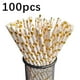 thumbnail image 1 of Pajitas de Papel Desechables, Diseño Ecológico Recubierto, Material Sin Químicos, Perfectas para Bebidas y Decoraciones, Ideal para Fiestas, 100 Pajitas Por Paquete, Multiusos para Fiestas., 1 of 3