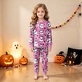 thumbnail image 5 of Wxirdiow Baby Organic Cotton Pajamas Halloween for Boys Girls Toddler PJ Set 2PC Soft,Hot Pink,2-3 Years, 5 of 9