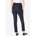 thumbnail image 2 of Woman Within Plus Size Flex Pull-On Straight-Leg Gap-Free Stretch Denim Jeans, 2 of 6