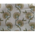 thumbnail image 4 of oneOone Georgette Viscose White Fabric Leaves & Flower Floral Dress Material Fabric Print Fabric By The Yard 42 Inch Wide, 4 of 4