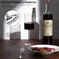 thumbnail image 2 of Set de 4 Copas Bluelander, Copas de Cristal, 450 ml, Diseño Cuadrado, 2 of 5