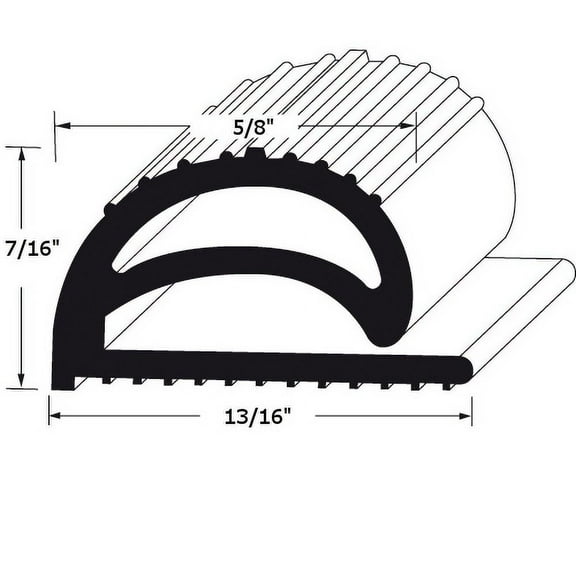 CHG - T42-3330 - 25 ft X 7/16 in Compression Gasket