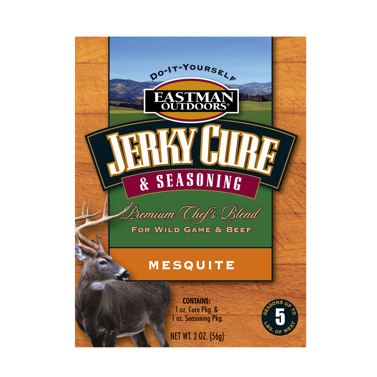 Eastman Outdoors Jerky Seasoning, Mesquite, 5 lbs