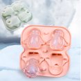 thumbnail image 3 of CSChome Ice Cube Mold Penguin Shape Silicone Ice Tray Reusable Whiskey Ice Cubes Maker Kitchen Accessory, 3 of 6