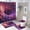 style-3, variant on 3D Abstract Lines 4Pcs Shower Curtain Set Shower Curtain Set with Carpet Bath Mat