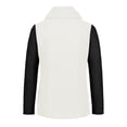 thumbnail image 4 of Black and Friday Deals Hueook Turtleneck Sweaters for Women Plus Size Winter Fall Long Sleeve Soild Color Fashion Casual Lightweight Loose Knit Pullover Sweater Tops, 4 of 4