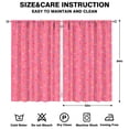 thumbnail image 2 of Ice Cream (32) Curtains-blackout Curtains Bedroom Decor Living Room Darkening Grommet Window Drapes 2 Panels Set 52"x 84", 2 of 2