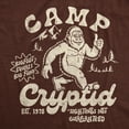 thumbnail image 2 of Mens Funny T Shirts Camp Cryptid Sarcastic Bigfoot Graphic Novelty Tee for Men Graphic Tees, 2 of 9