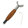 thumbnail image 1 of Cuchillo giratorio, cuchillo rotativo de Metal, herramientas de trabajo manual de cuero portátil profesional, artesanía, accesorios de herramientas de mayimx Cortador de tallado de bricolaje, 1 of 9