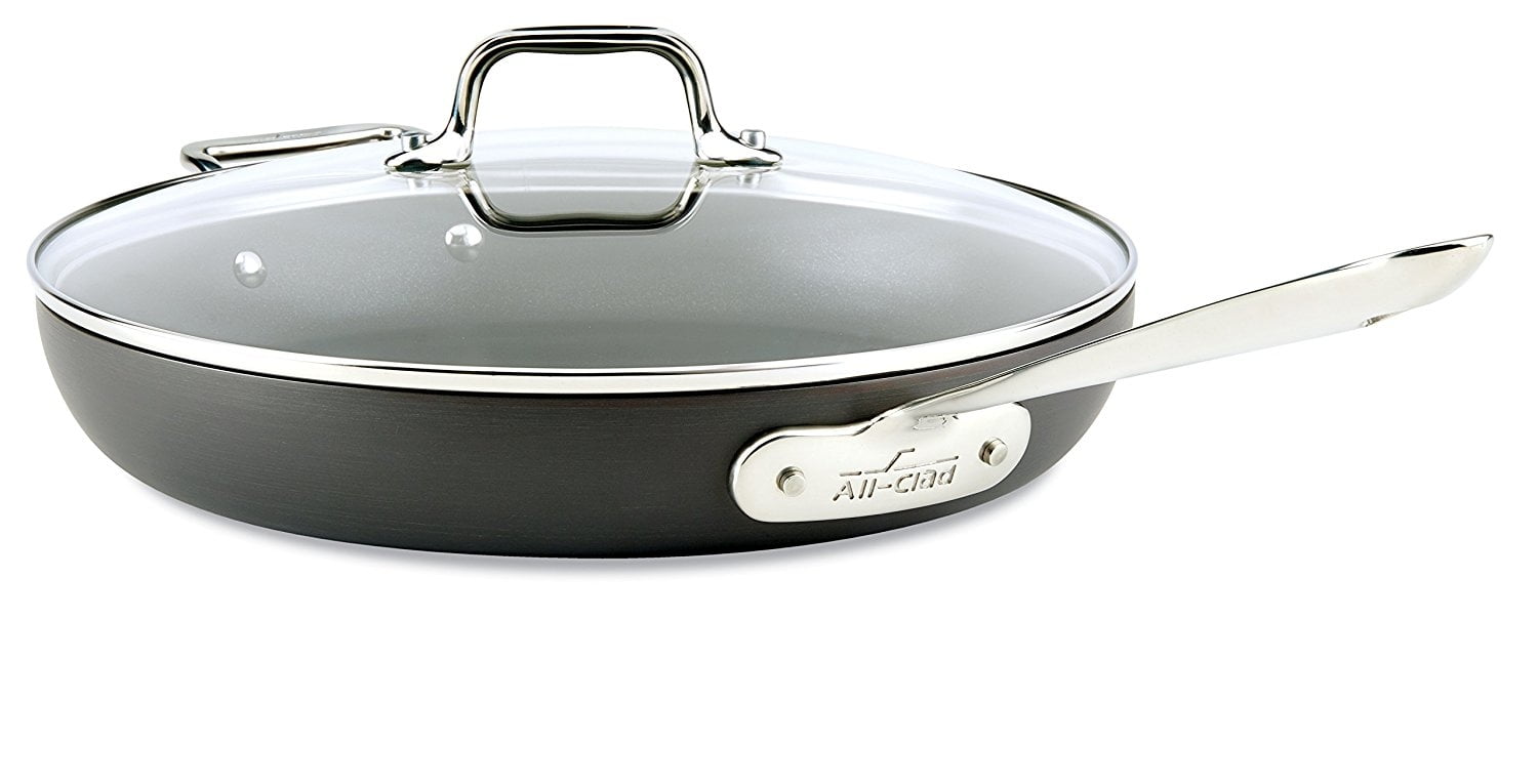 All-Clad 10-inch Fry Pan Nonstick Stainless Commercial Strong HA1 Series USA 