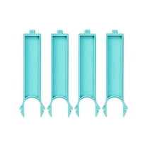 4-Pack Silicone Wire Rack Stackers – Space-Saving Vertical Organizer for Baking Cooling Racks, Countertop Storage Solution