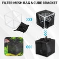 thumbnail image 4 of Bolsa De Filtro Para Estanque, Malla Antiobstrucción, Bolsa De Barrera Para Bomba De Agua, Cesta De Filtro Para Bomba De Estanque Al Aire Libre Para Fuentes De Cascadas, 4 of 7